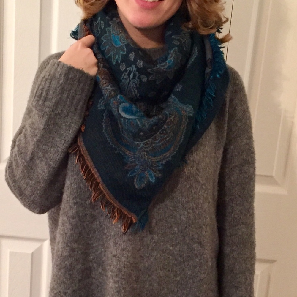 Unique Warm Square Scarf